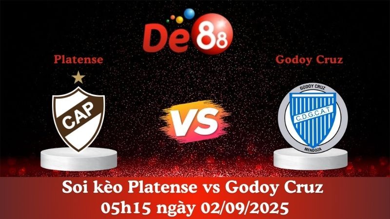 DE88 Nhận định soi kèo Platense vs Godoy Cruz 05h15 ngày 02/09/2025 - VĐQG Argentina