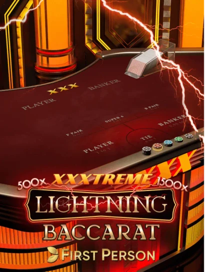 DE88 First Person XXXtreme Lightning Baccarat
